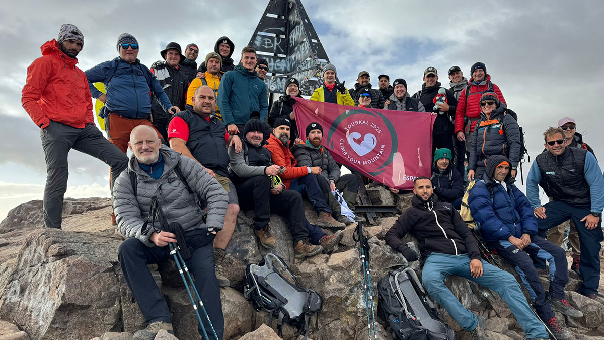 Climbing for a Cause - Style Chairman Summits Mount Toubkal for StrongMen